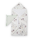 Loulou Lollipop Hooded Towel Set ~ Hedgehogs