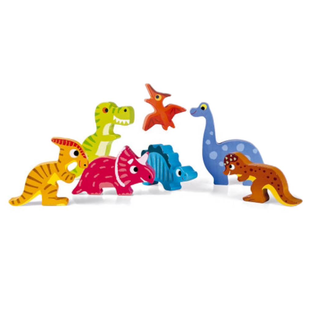 Janod Dinosaurs Chunky Wooden Puzzle