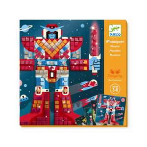 Djeco Space Battle Mosaics Craft Kit
