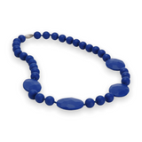 Chewbeads Perry Teething Necklace ~ Cobalt