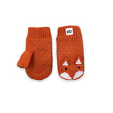 Zoocchini Knit Mittens ~ Finley the Fox