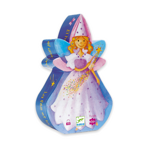 Djeco Fairy & Unicorn Silhouette Puzzle