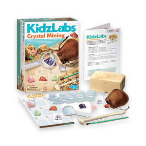 Toysmith KidzLabs Crystal Mining Science Kit