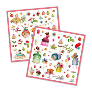 Djeco Princess Tea Party Stickers