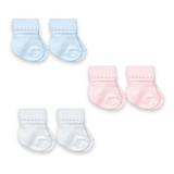 Jefferies Socks Baby Turn Cuff Bubble Socks 2pk