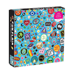 Mudpuppy Fun Flair 500 Piece Puzzle