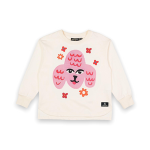 Rock Your Baby Poodles l/s T-Shirt ~ Cream