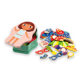 Djeco Belissimo Wooden Magnetic Dress Up