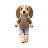 Estella Knit Doll ~ Frank the Organic Taxi Dog