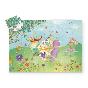 Djeco Spring Princess Silhouette Puzzle