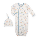 Magnetic Me Cotton Magnetic Gown & Hat Set ~ Little Duckling