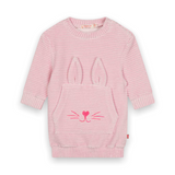 Billieblush Baby Velvet Cord Bunny Dress ~ Pink