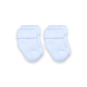 Jefferies Socks Baby Terry Turn Cuff Bootie Socks 2pk
