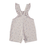 Babyclic Flutter Sleeve Short Overalls ~ Lavender