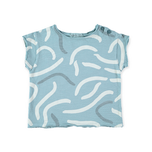 Babyclic Wind Tee & Shorts Set ~ Blue/White