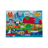 eeBoo Pets In Motion 20pc Puzzle