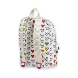 State Bags Mini Kane Backpack ~ Rainbow Hearts