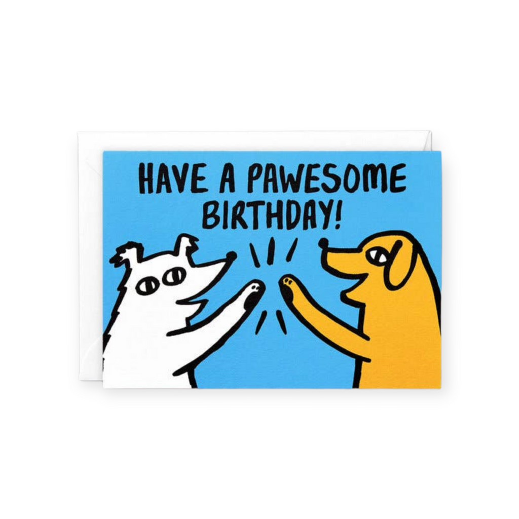 Wrap Pawsome Birthday Card