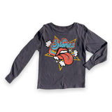 Rowdy Sprout l/s Tee ~ Rolling Stones