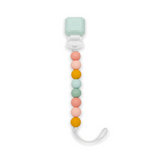 Loulou Lollipop Lolli Gem Pacifier Clip ~ Rainbow