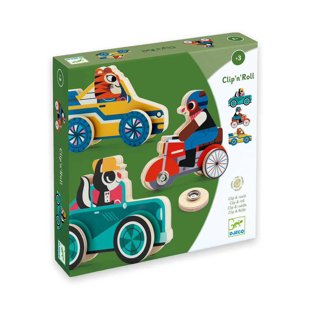Djeco Clip'n Roll Activity Toy
