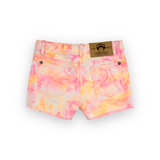 Appaman Girls Rhodes Tie Dye Shorts ~ Neon Lights