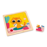 Janod Wooden Trio Puzzle