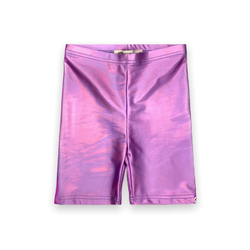 Appaman Girls Bike Shorts ~ Metallic Pink