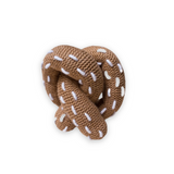 Estella Knit Baby Rattle ~ Pretzel