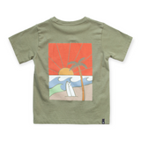 Munster Kids Sunset Tee ~ Olivine