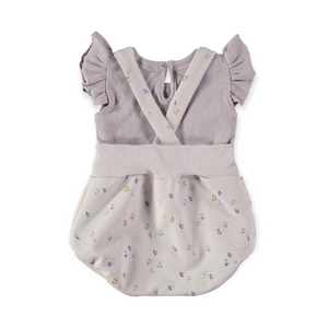 Babyclic Flutter Sleeve Top & Suspender Bloomers Set ~ Lavender