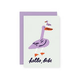 Wrap Hello, Bebe Card