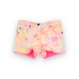 Appaman Girls Rhodes Tie Dye Shorts 7-12 ~ Neon Lights