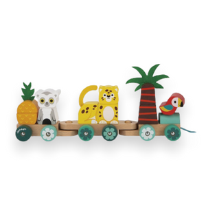 Janod Tropik Pull Along Tropical Train