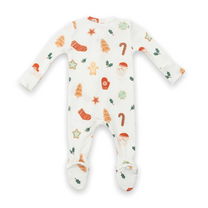 Angel Dear Thermal 2 Way Zipper Footie ~ Cookies