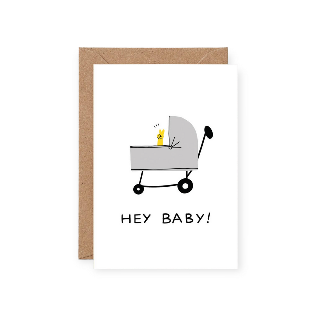 Wrap Hey Baby! Card