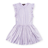 Imoga Urban Flutter Sleeve Jersey Dress ~ Lavender