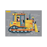 Mudpuppy Bulldozer 48pc Mini Puzzle