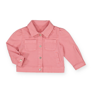 Mayoral Baby Girl Twill Jacket ~ Blush