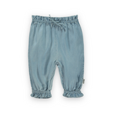 Molo Baby Savannah Chambray Pants ~ Light Washed Blue