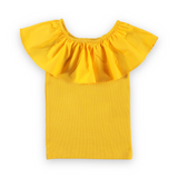 Molo Reca Ruffle Top 7-12 ~ Sun Power