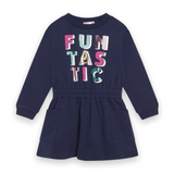 Billieblush Funtastic Sweatshirt Dress ~ Navy