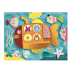 Djeco Foam Fun Sticker Mosaics Kit