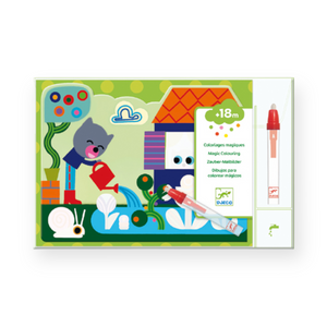 Djeco Hidden Garden Magic Coloring Paint with Water