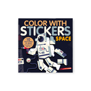 Color with Stickers: Space
