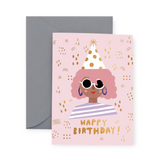Carolyn Suzuki Party Girl Birthday Card