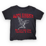 Rowdy Sprout Black Sabbath s/s Tee ~ Jet Black