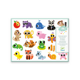 Djeco Baby Animals Easy Peel Stickers