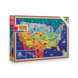 eeboo This Land Is Your Land 100pc Puzzle