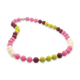 Chewbeads Bleeker Teething Necklace ~ Punchy Pink